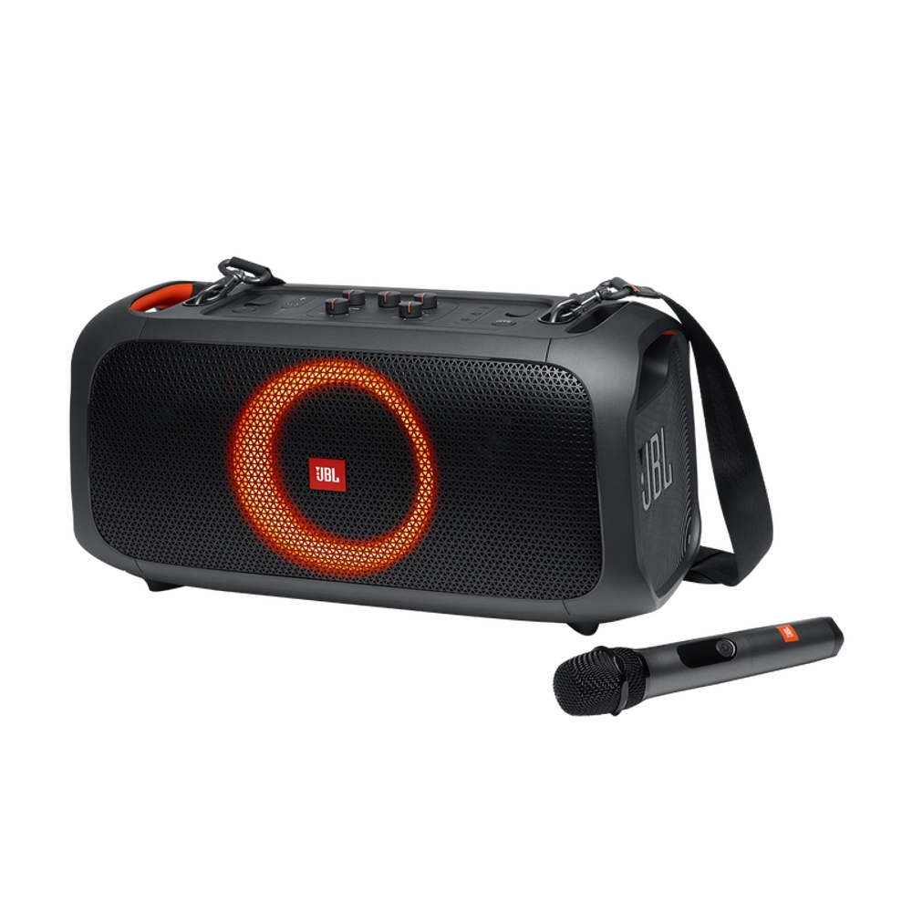 Колонка портативная JBL Partybox ON-THE-GO Wireless Mic Included