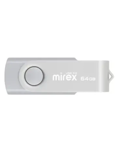 Память USB Flash 64 ГБ SWIVEL SILVER 13600-FM3SVS64 SILVER