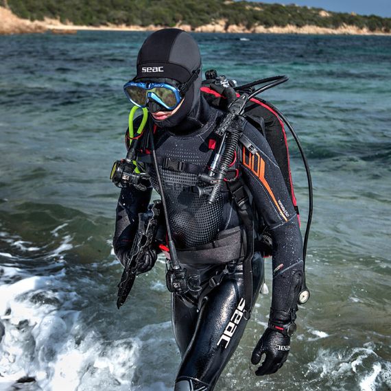 Жилет-компенсатор BCD Seac Sub Modular Оne size Тип-крыло красный