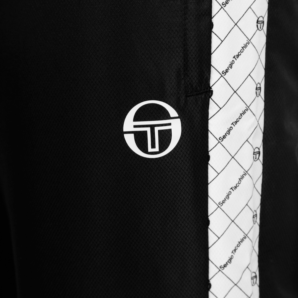 Мужские теннисные Костюмы Sergio Tacchini Diamante Tracksuit Men - Black, White
