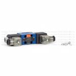 4WE4J2X/CG24N9Z5L - Гидрораспределитель золотниковый Ду 4 (CETOP02) с электроуправлением, схема J (34), электроуправление G24, возврат - пружинный