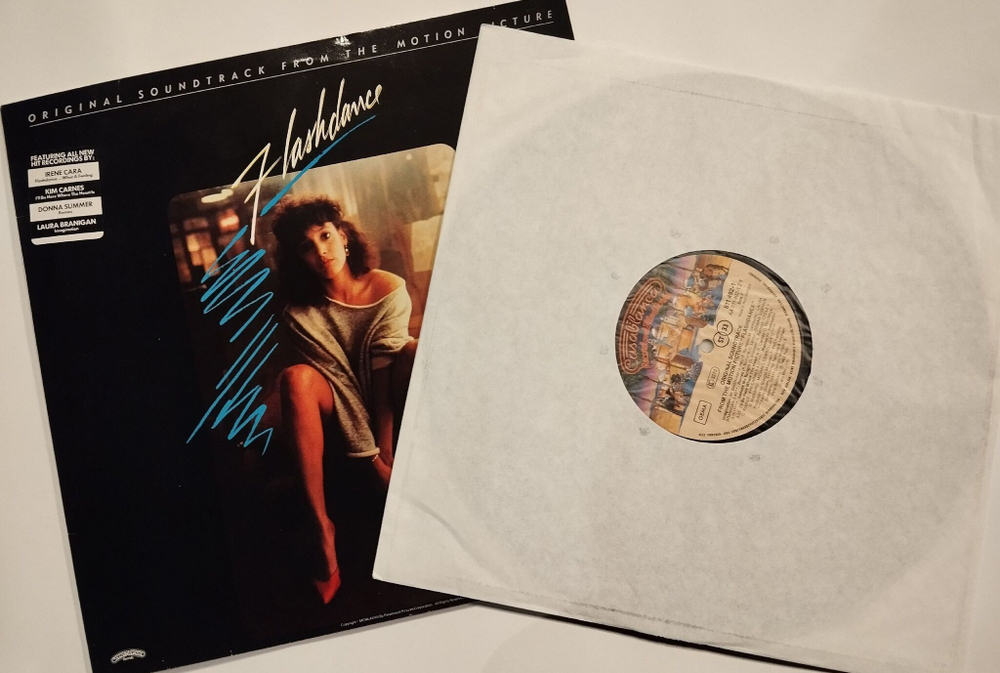 Винтажная виниловая пластинка LP Flashdance (Soundtrack From The Motion Picture) (Germany 1983)
