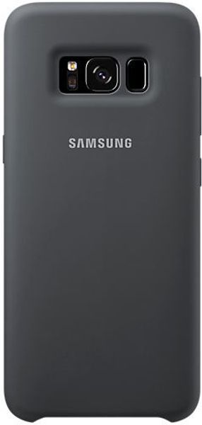 Клип-кейс Samsung Silicone Cover для Galaxy S8 (Черный)