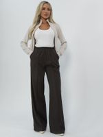 Брюки утепленные трикотажные Вильнюс (капучино) Б16419-5М LT Collection