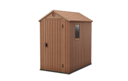 Пластиковый сарай Keter Darwin 4x6 brown