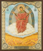 Икона БМ "Спорительница хлебов" 10х12 на МДФ-6 (1012-1447)
