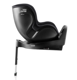 Автокресло 0+/1 Britax Roemer DUALFIX PRO Classic Deep Black, с рождения до 19 кг, (40 до 105 см), черный