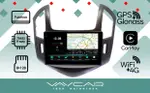 Магнитола для Chevrolet Cruze 2013-2015 - Vaycar VA10-0261-2K на Android 13, Быстрая, 2K QLED, CarPlay,4G SIM-слот