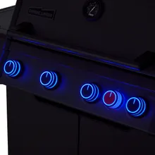 Газовый гриль Primeliner Weekend 4, 6 горелок, чёрный