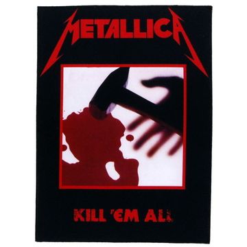 Нашивка спиновая Metallica Kill 'Em All (165)