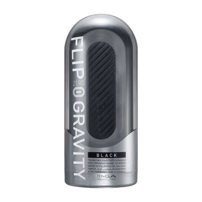 Черный мастурбатор Flip Zero Gravity (Цвет: черный)