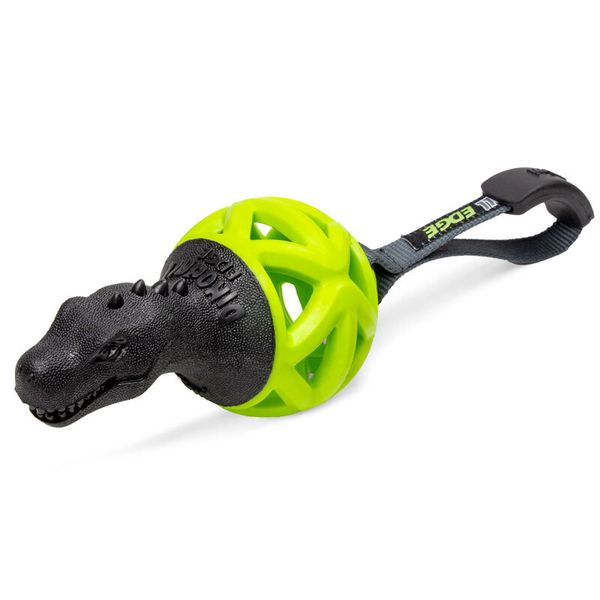 Игрушка GiGwi для собак Динобол Т-рекс Эдж, 13см