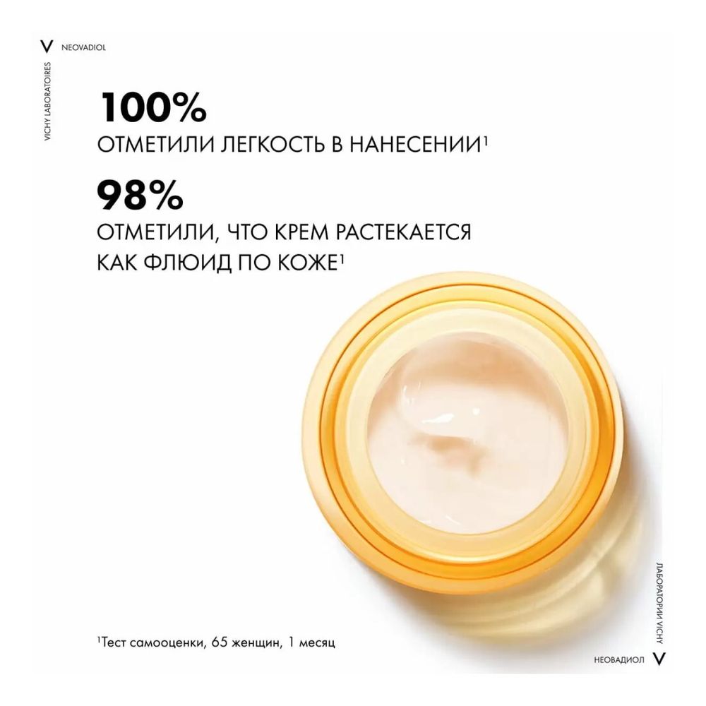 Vichy Neovadiol Post-Menopause Восстанавливающий питательный ночной крем, 50 мл