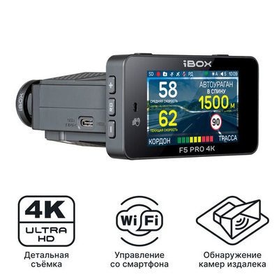 iBOX F5 PRO 4K LaserScan WiFi Signature