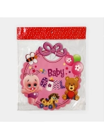 Подвеска на стену "Baby Girl" 28,5х24,5 см