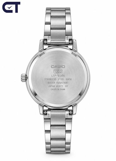 CASIO LTP-VT04D-7A CASIO Collection женские наручные часы — серебристо-серый дизайн, тонкий профиль и лёгкая элегантность