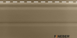 Сайдинг виниловый FineBer Standart Classic Color бежевый 3660х205мм