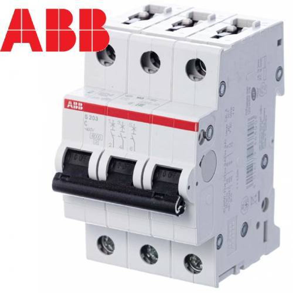 Автоматический выключатель ABB S203L C80