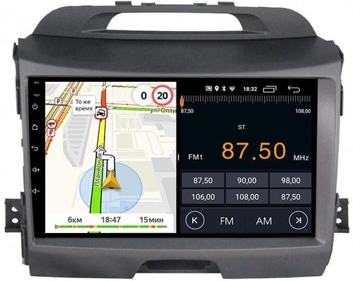 Магнитола для KIA Sportage 2010-2016 - Parafar PF537FHD на Android 13, CarPlay, 4G SIM-слот