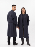 Шапан шерстяной ARQA DARK BLUE