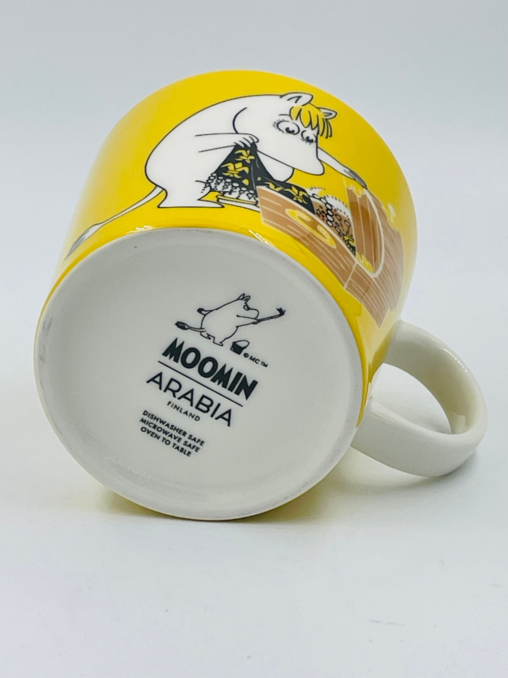 Moomin Кружка Arabia Muumi muki, Niiskuneiti, желтая, 400 мл (Из Финляндии)