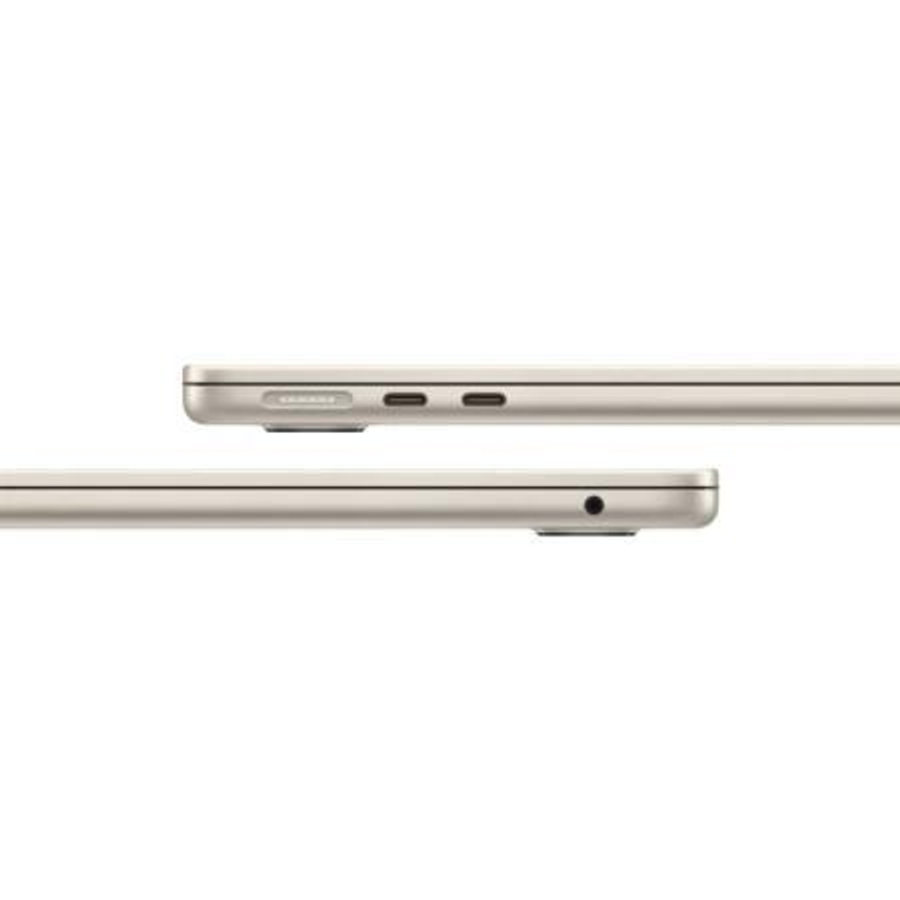 Ноутбук Apple MacBook Air 15 (M4, 10C CPU/10C GPU, 2025), 16 ГБ, 256 ГБ SSD, Starlight (сияющая звезда) (MW1J3)