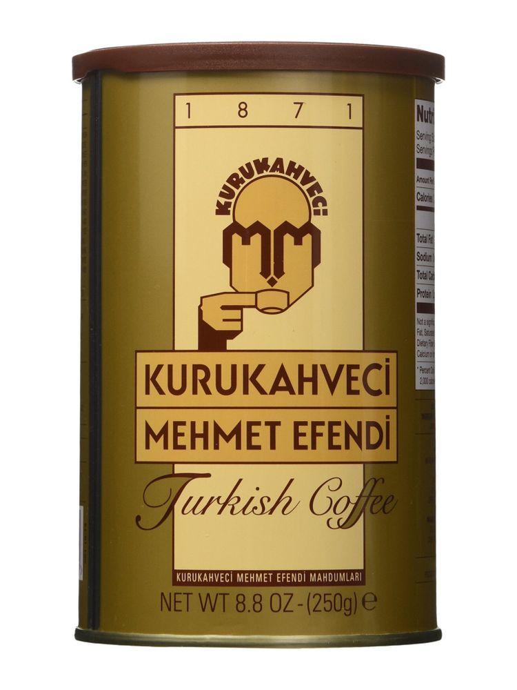 Кофе молотый Kurukahveci Mehmet Efendi банка 250 г