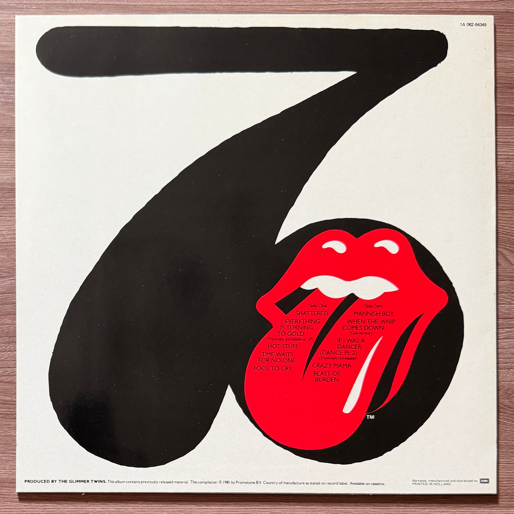 The Rolling Stones ‎– Sucking In The Seventies (Голландия 1981г.)