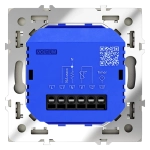 VLS070105 Терморегулятор электронный VOLTUM S70 с индикацией и датчиком, для теплого пола, (сталь). (ТМ Maytoni)
