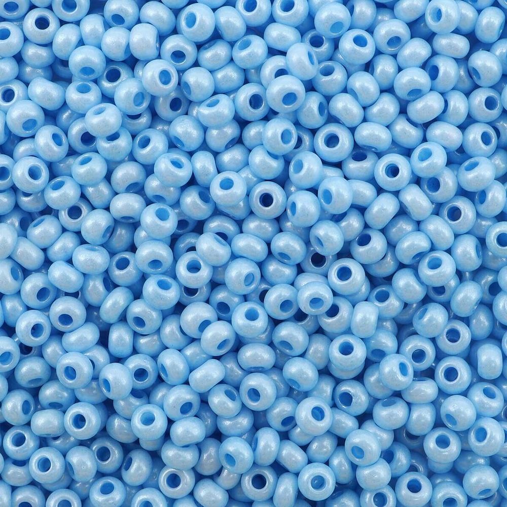 Бисер Preciosa жемчужный, круг.отв., 100 г (5х20 г), (16936)331-19001-10/0-16936