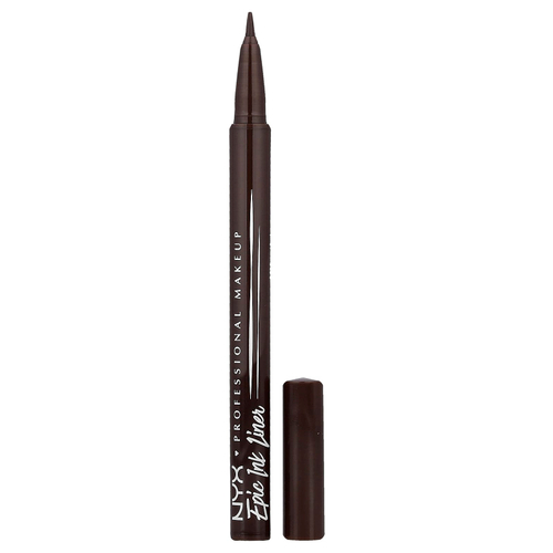 NYX Professional Makeup, водостойкая подводка для волос Epic Ink, оттенок 04 молочный шоколад, 1 мл (0,03 жидк. унции)