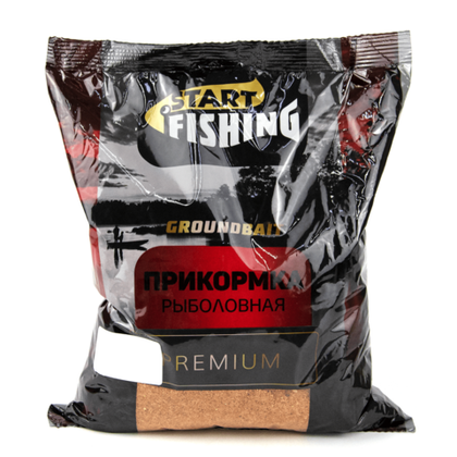 Прикормка Start Fishing PREMIUM (1кг), Бисквит+Клубника