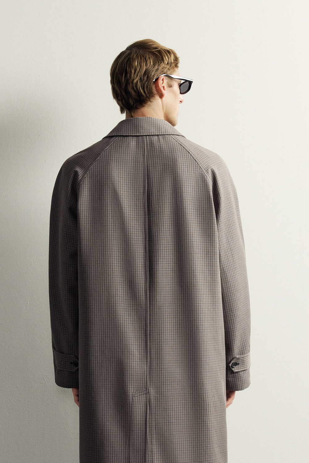 ТРЕНЧ В КЛЕТКУ AARON LEVINE X ZARA — ZARA