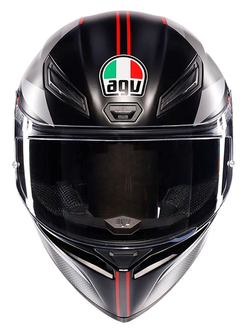 Купить Мотошлем Интеграл AGV K1s Lap / Матовый / Черно-серый