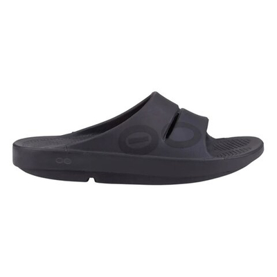 Мужские теннисные кроссовки OOFOS Ooahh Sport Recovery Shoes - Schwarz Matt