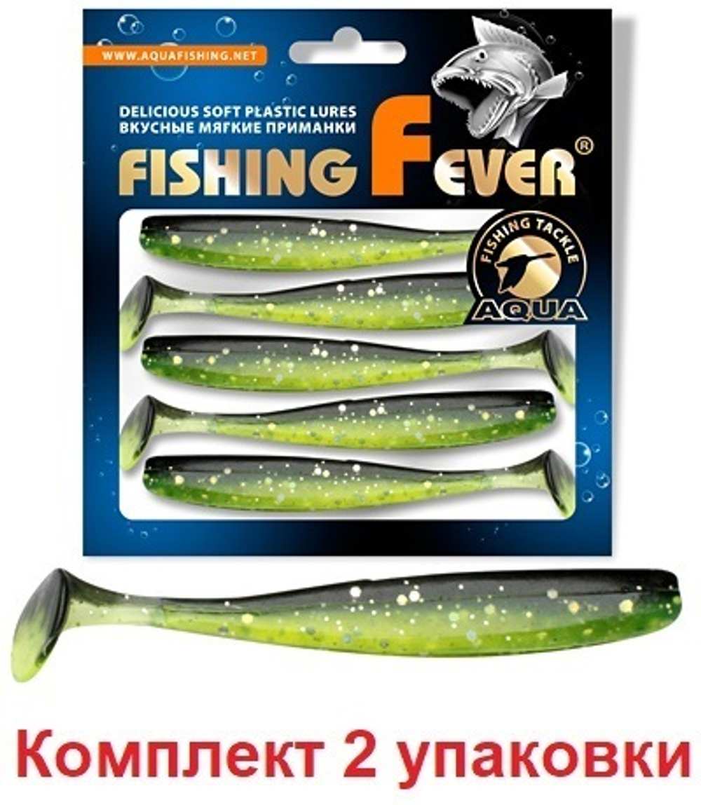 Мягкая приманка риппер FishingFever10,0cm,5,0g,уп 5 шт