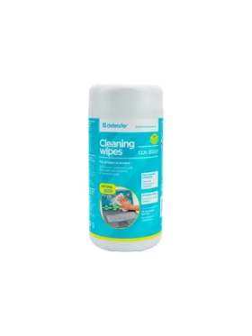 Салфетки для экранов Defender CLN 30320 Optima 100 шт, туба 30320