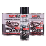 Мастика полимерно-битумная БАСТИОН MasterWax аэрозоль(1000мл)  MW010604