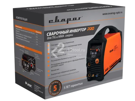 Инвертор сварочный Сварог PRO TIG 200 P DSP AC/DC (E201)