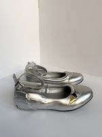 Серебристые туфли Stella McCartney, 32