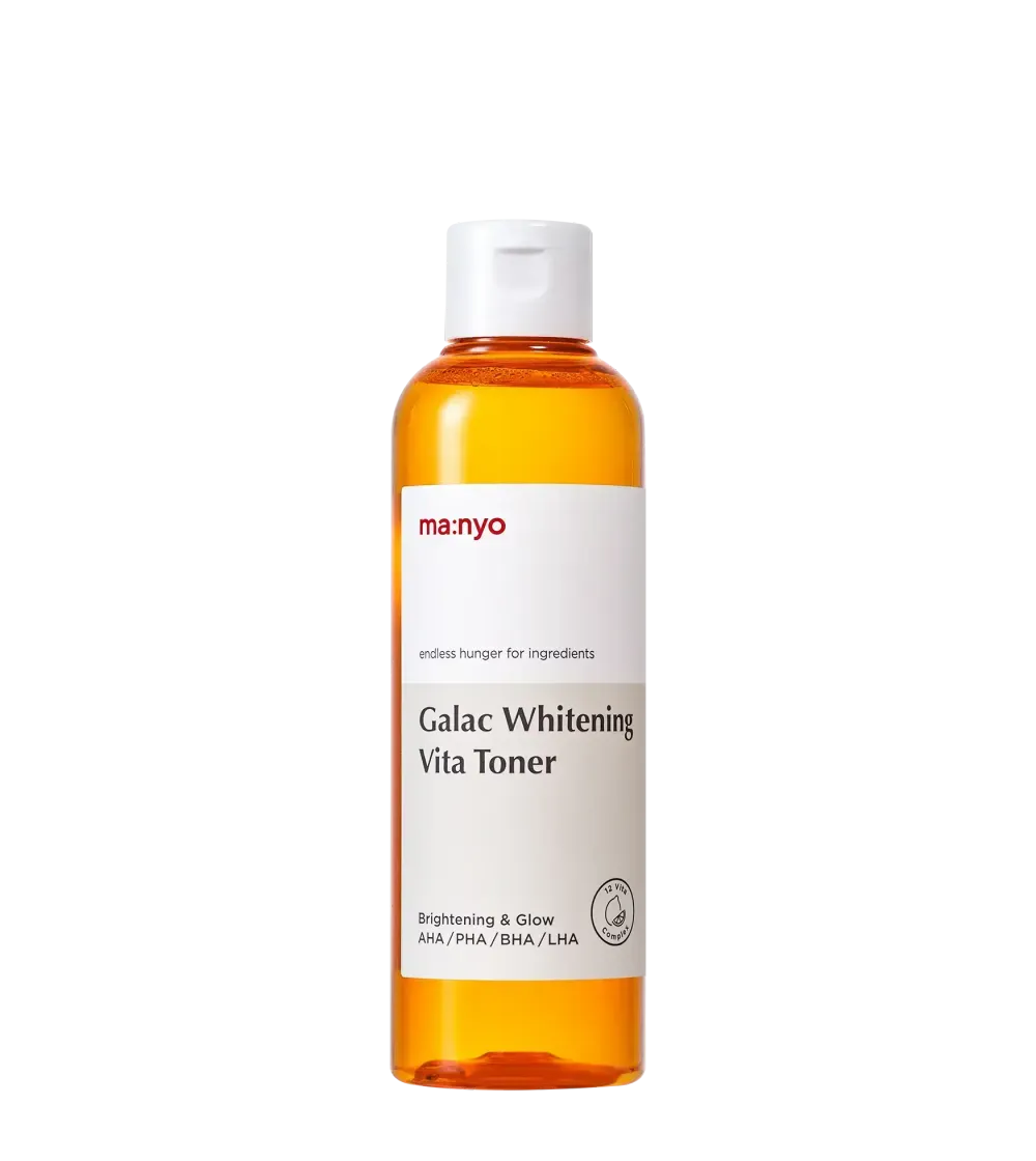 Мультивитаминный тонер для тусклой кожи Manyo Galac Whitening Vita Toner 210 мл.