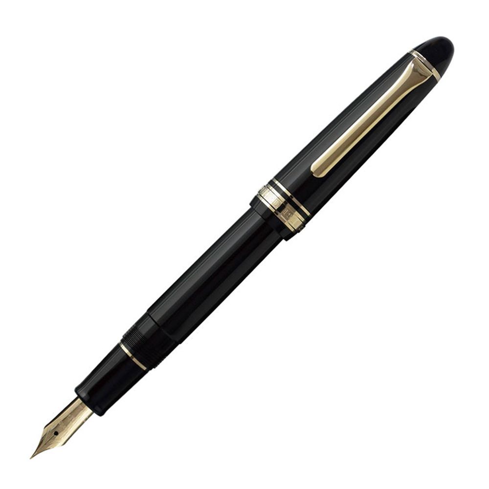 Ручка перьевая Sailor 1911 Profit Casual Black Gold IP MF (11-0570-320)