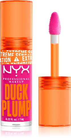 NYX Professional Makeup Duck Plump - Блеск для губ с эффектом увеличения оттенок 12 Bubblegum Bae, 7 ml