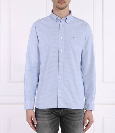 Рубашка OXFORD DOBBY Tommy Hilfiger - голубой(MW0MW36204)