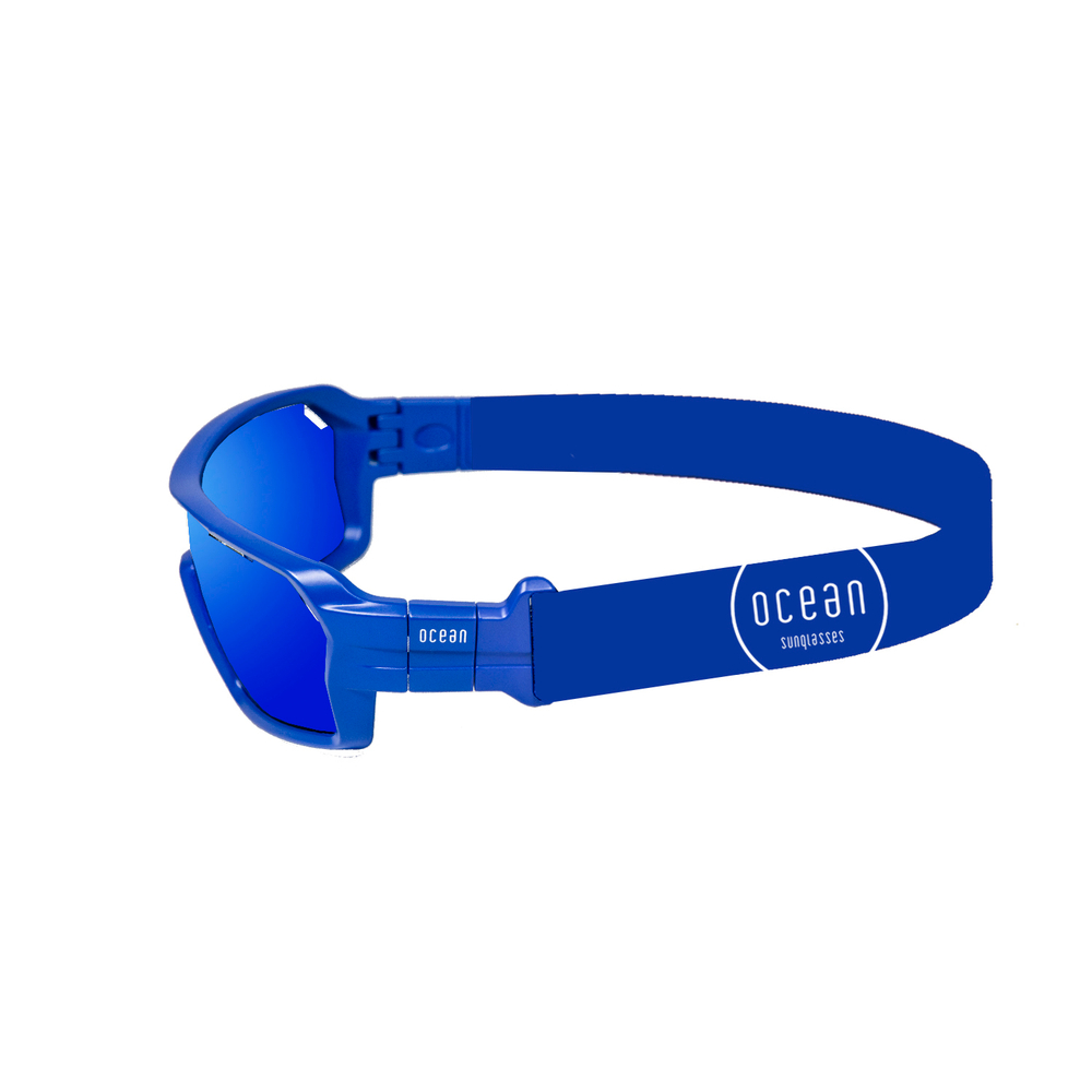 Спортивные очки с диоптриями OCEAN Chameleon Matt Blue / Revo Blue Polarized lenses