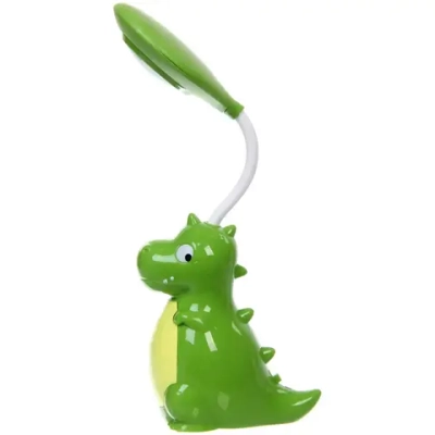 Настольная лампа «Sweet - Дино» 7*13*25 см LED, USB 1w 5v, Желтый/зеленый