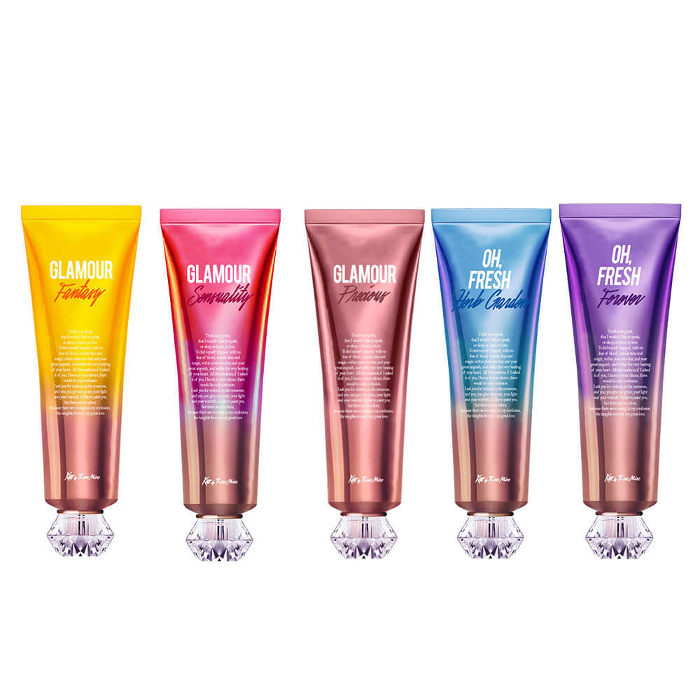 Парфюмированный крем для тела с церамидами Kiss by Rosemine Fragrance Cream Candy Bloom