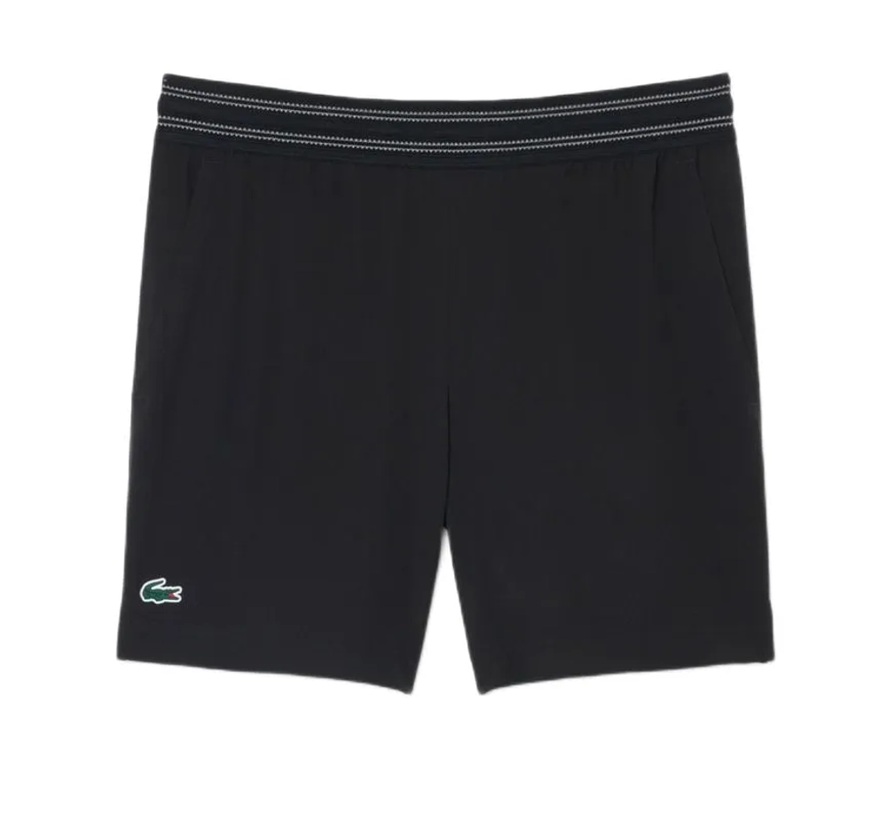 Мужские теннисные шорты Lacoste Ultra Dry Reflective - black