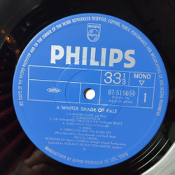 Винтажная виниловая пластинка LP Procol Harum A Whiter Shade Of Pale (Japan 1978) (Obi)