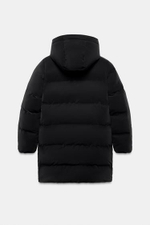 Ветрозащитный полудлинный анорак с покрытием - ZARA